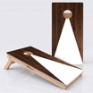 Wood Grain Triangle Professional Cornhole Boards