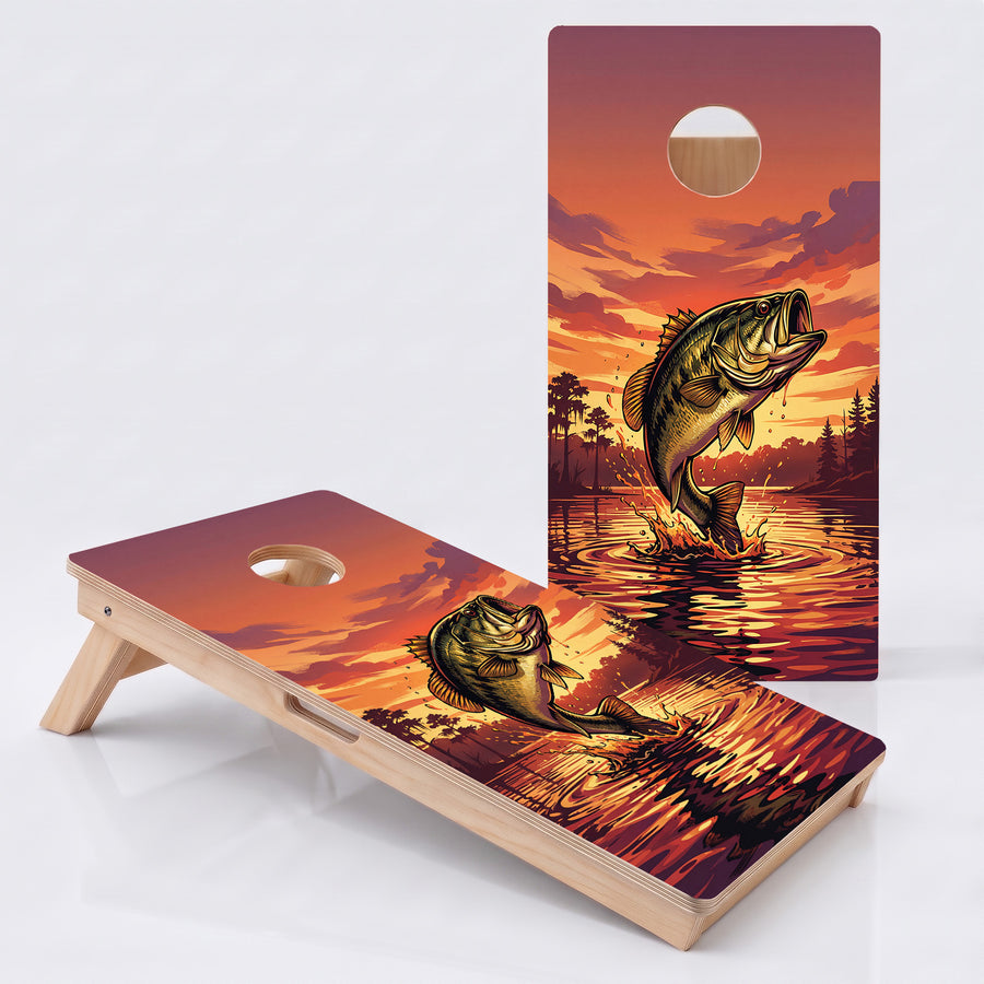 Bass Deer Professional Cornhole Boards