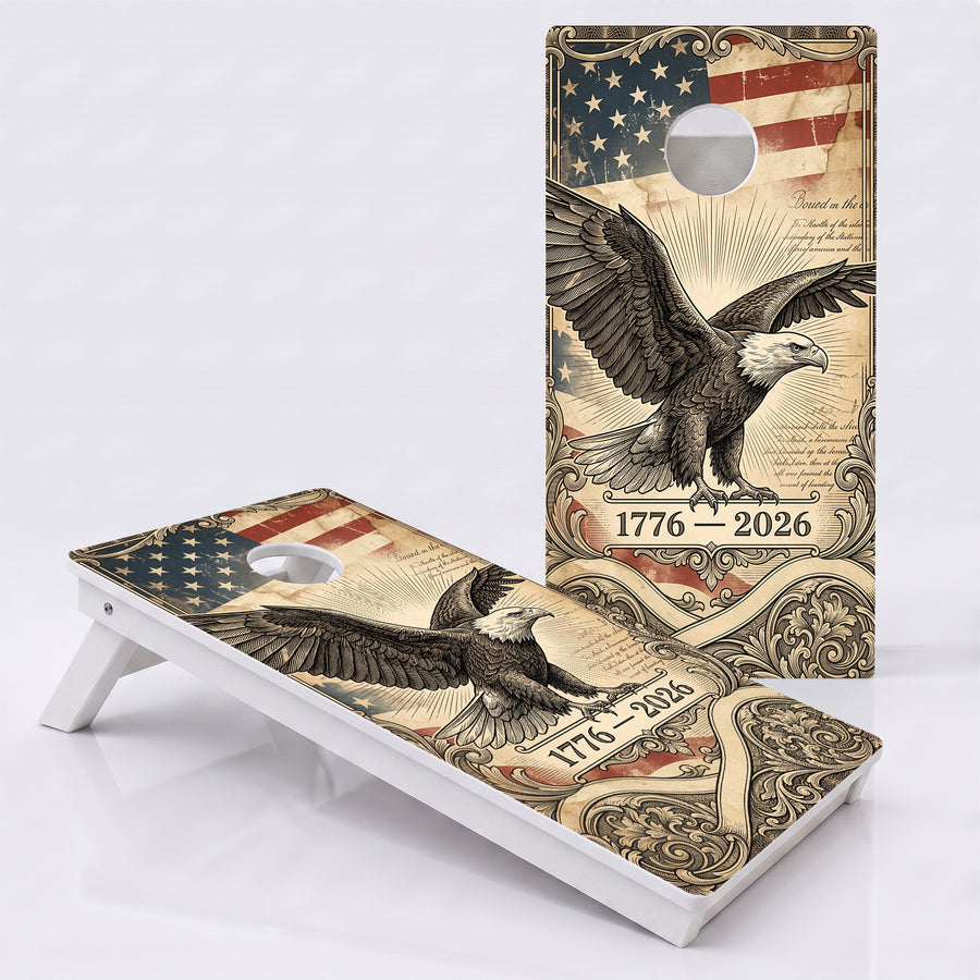 1776-2026 Weather Proof Cornhole Boards