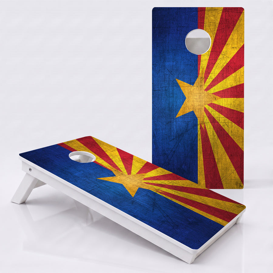 Arizona Flag Weather Proof Cornhole Boards