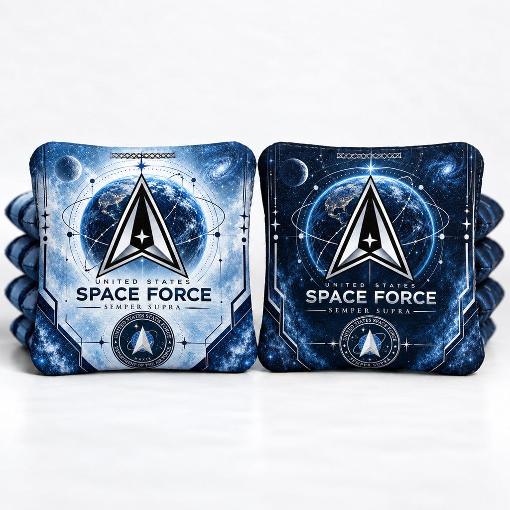 U.S. Space Force Delta 8 Pro Cornhole Bags