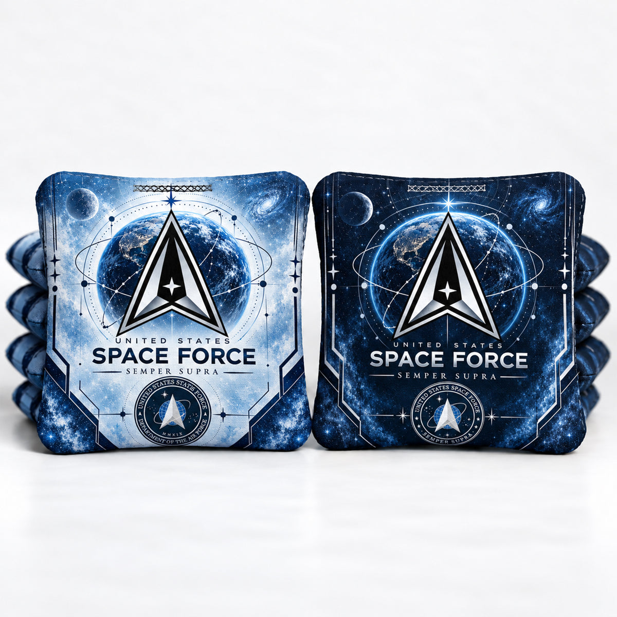 U.S. Space Force Delta 8 Pro Cornhole Bags
