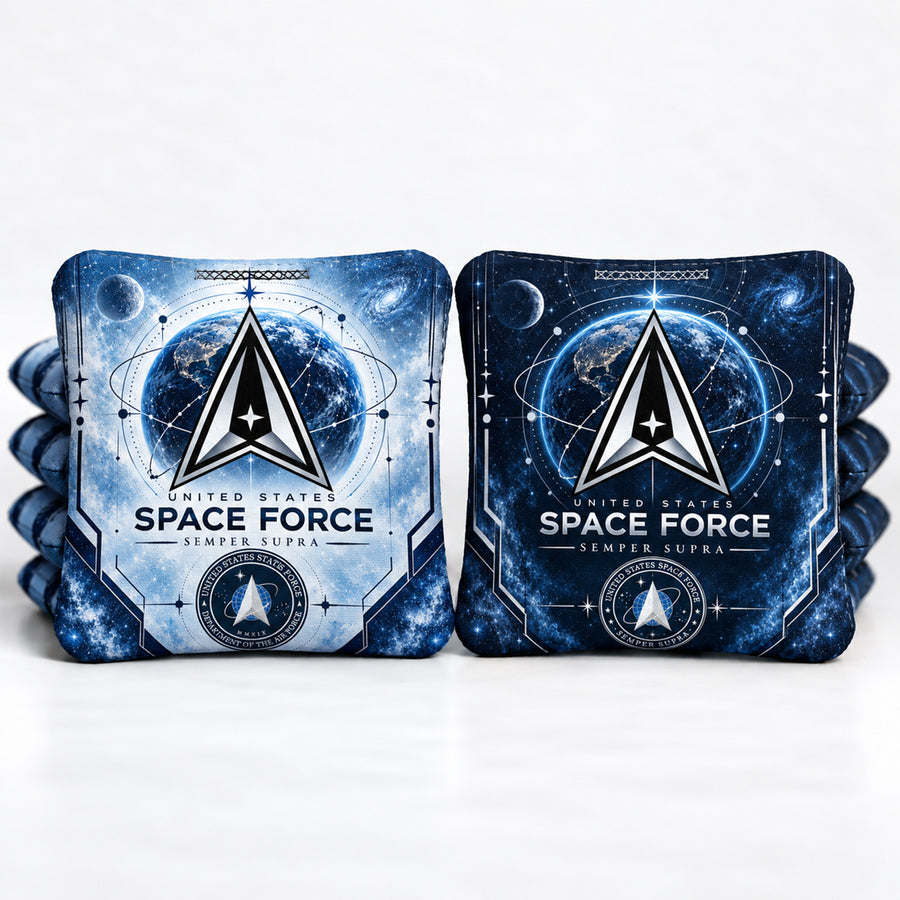 U.S. Space Force Delta 8 Pro Cornhole Bags