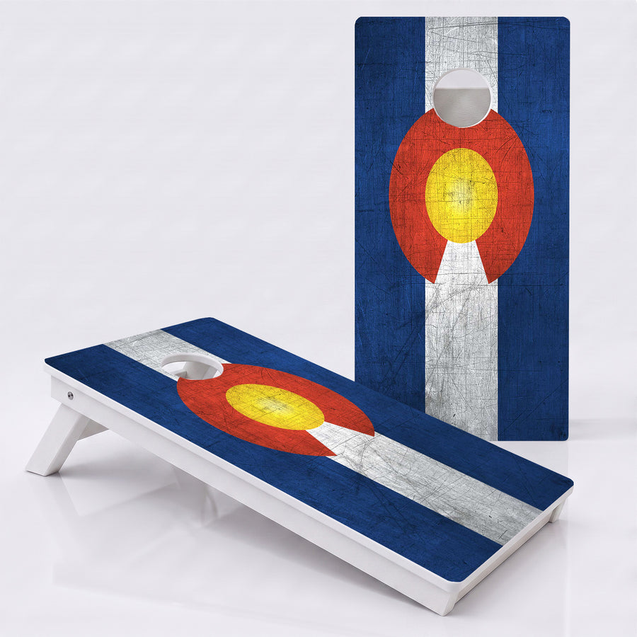 Colorado Flag Weather Proof Cornhole Boards