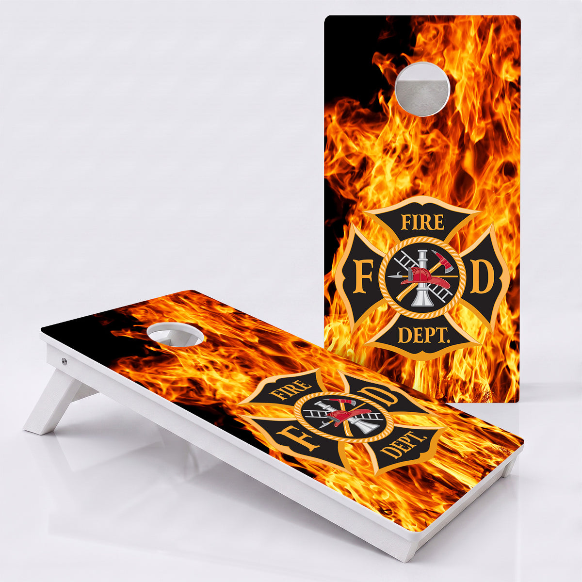 Fire Department Weather Proof Cornhole Boards