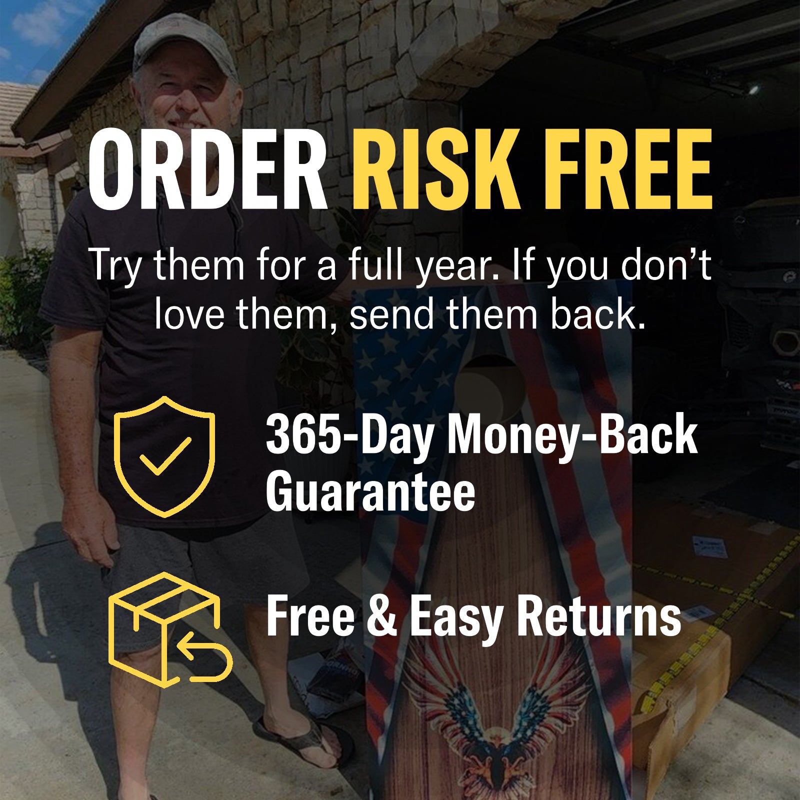 Customize Your Own Weather Proof Cornhole Boards