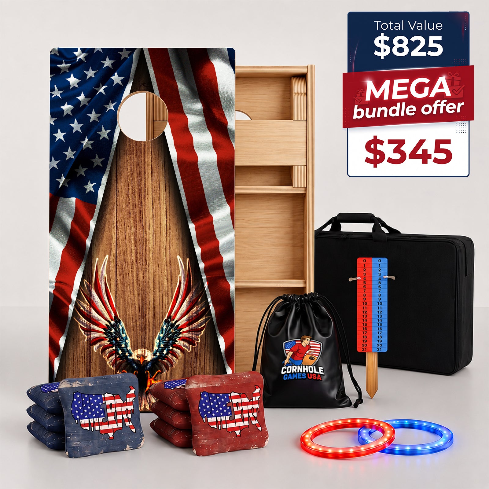 MEGA Bundle Patriotic Eagle