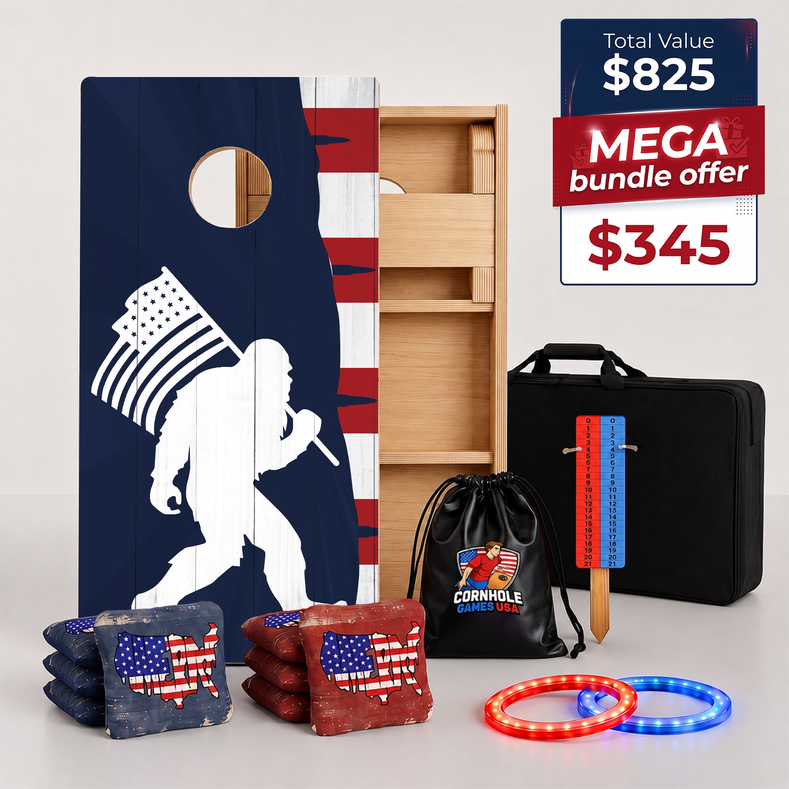 MEGA Bundle Patriotic Sasquatch