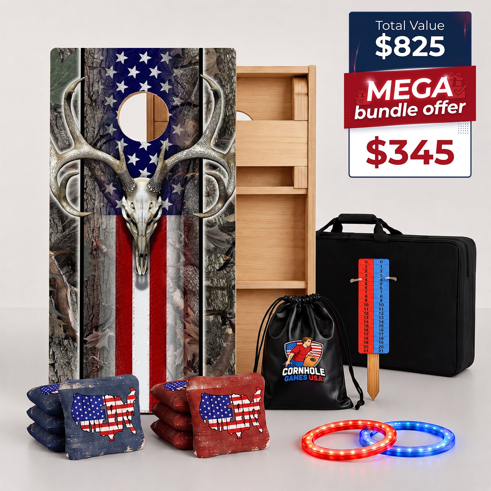 MEGA Bundle Patriotic Hunters American Flag
