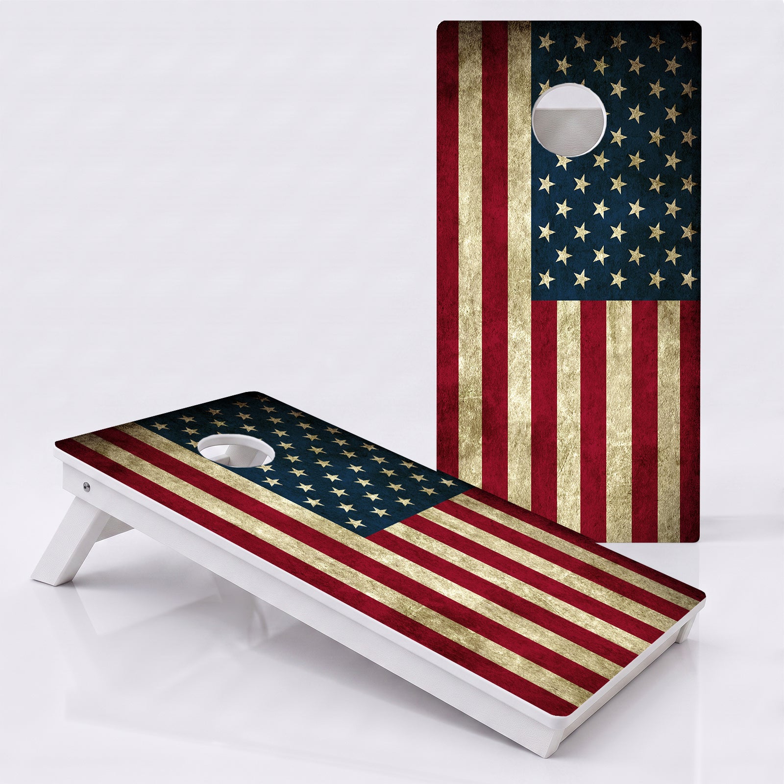 American Flag Weather Proof Cornhole Boards