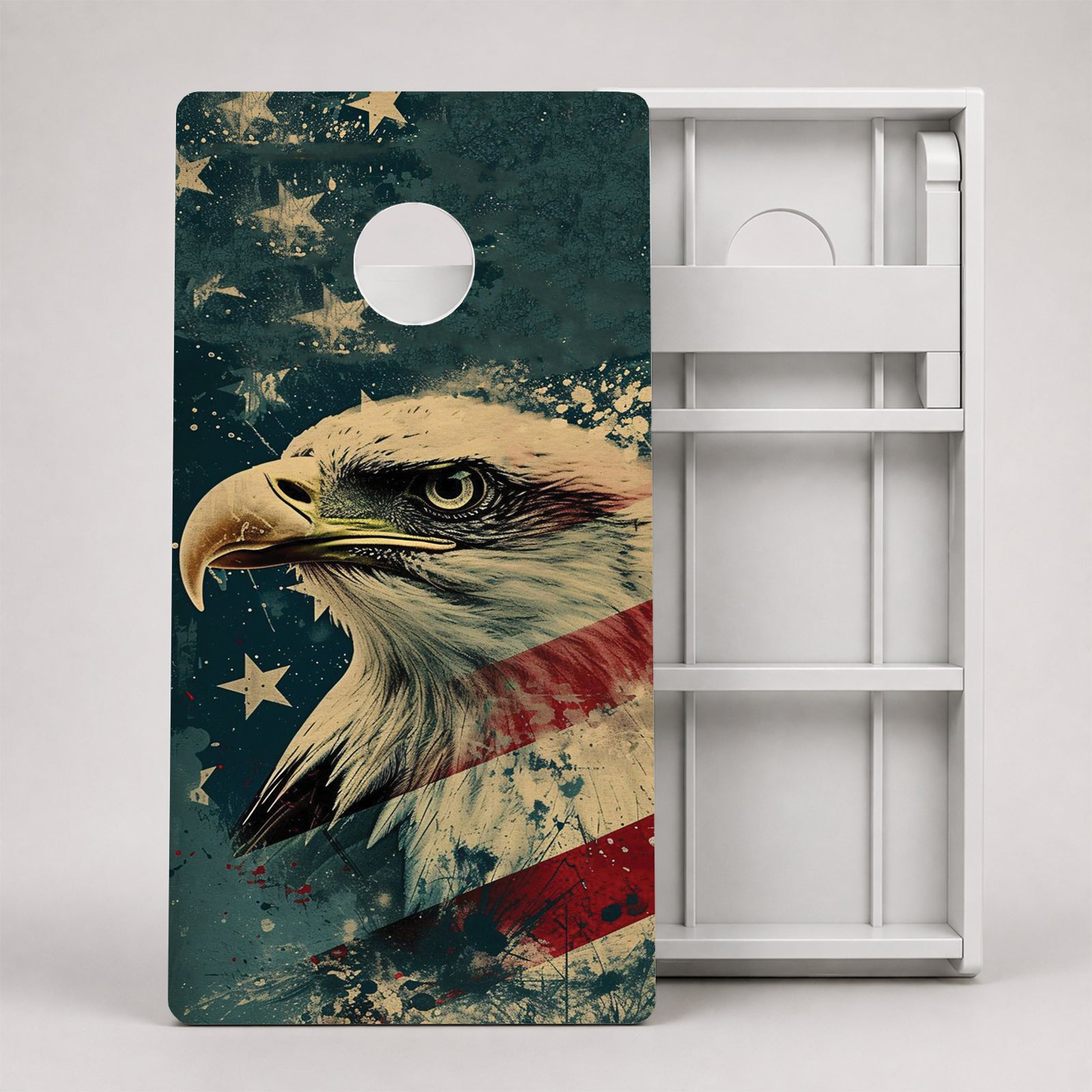 Patriotic Weather Proof Cornhole Boards