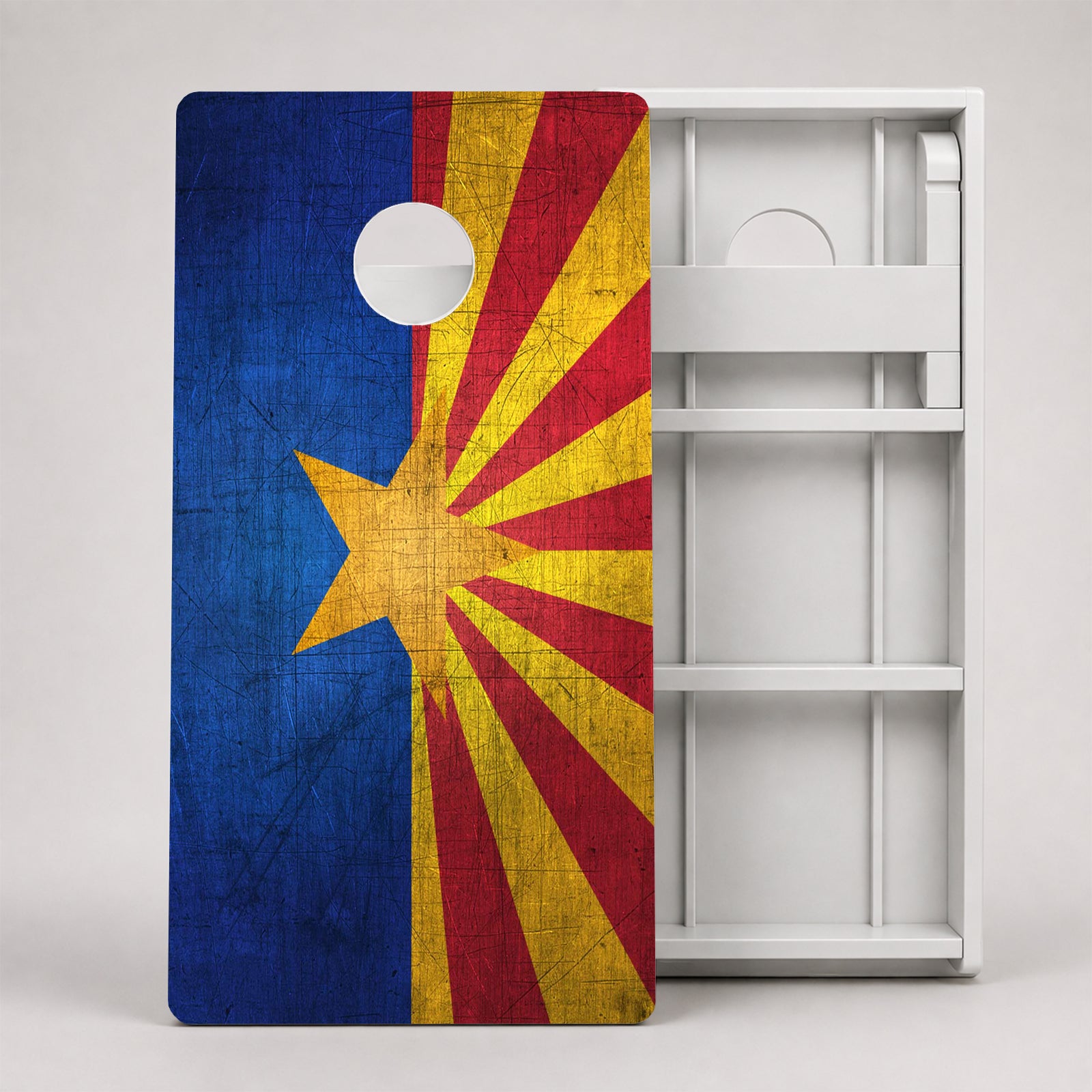 Arizona Flag Weather Proof Cornhole Boards