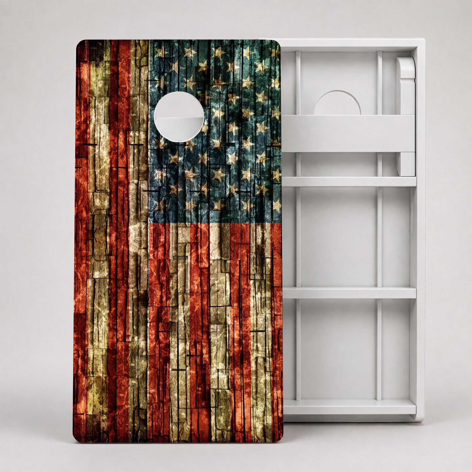 Brick Flag Weather Proof Cornhole Boards