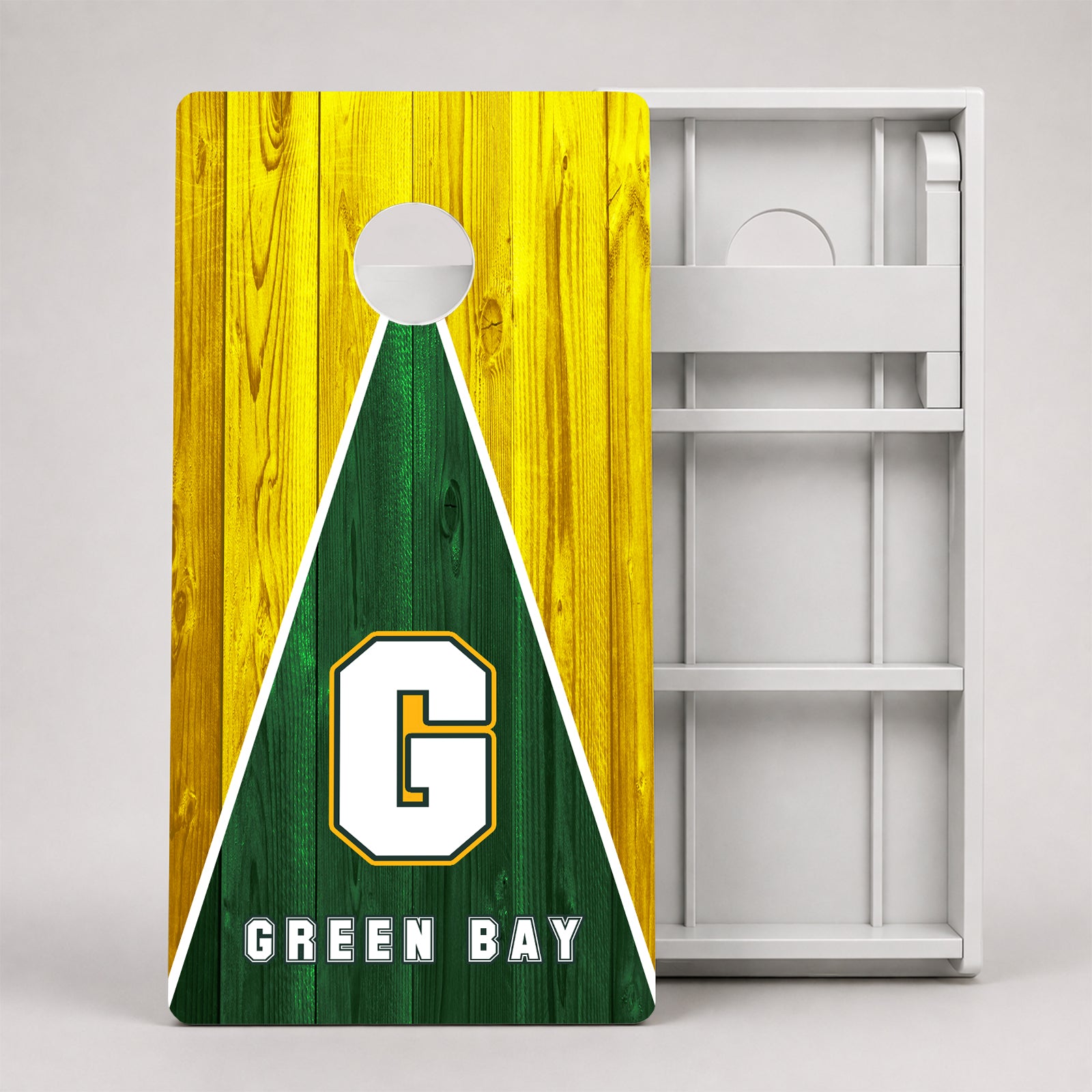 Green Bay Wisconsin Football Weather Proof Cornhole Boards