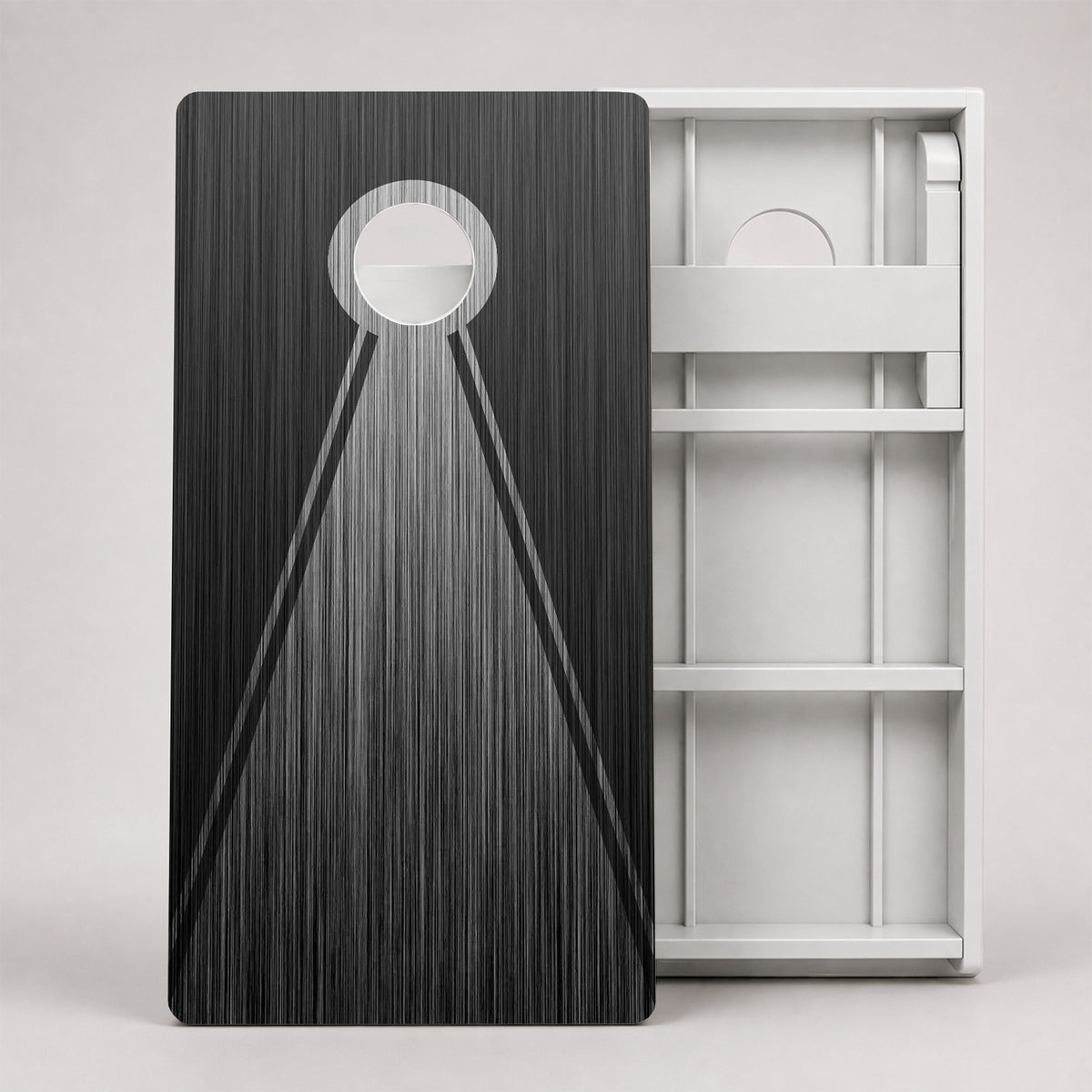 Wood Grain Weather Proof Cornhole Boards