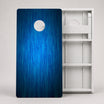 Blue Wood Grain Weather Proof Cornhole Boards