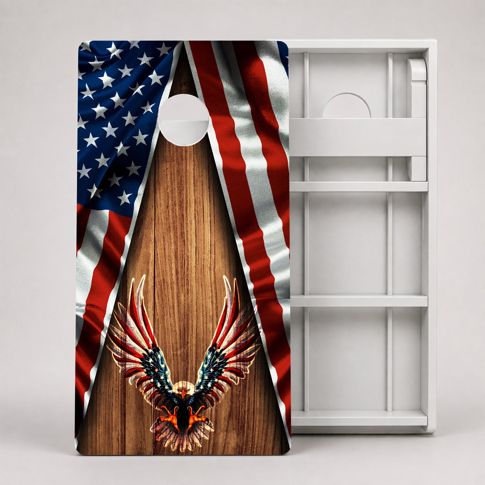 Patriotic Weather Proof Cornhole Boards