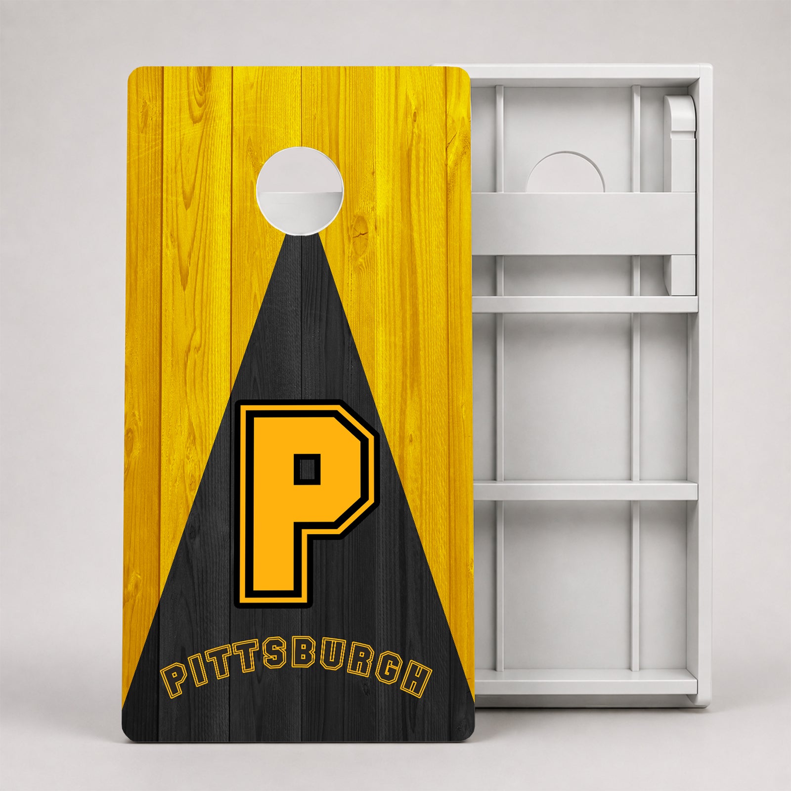 Pittsburgh Baseball Weather Proof Cornhole Boards