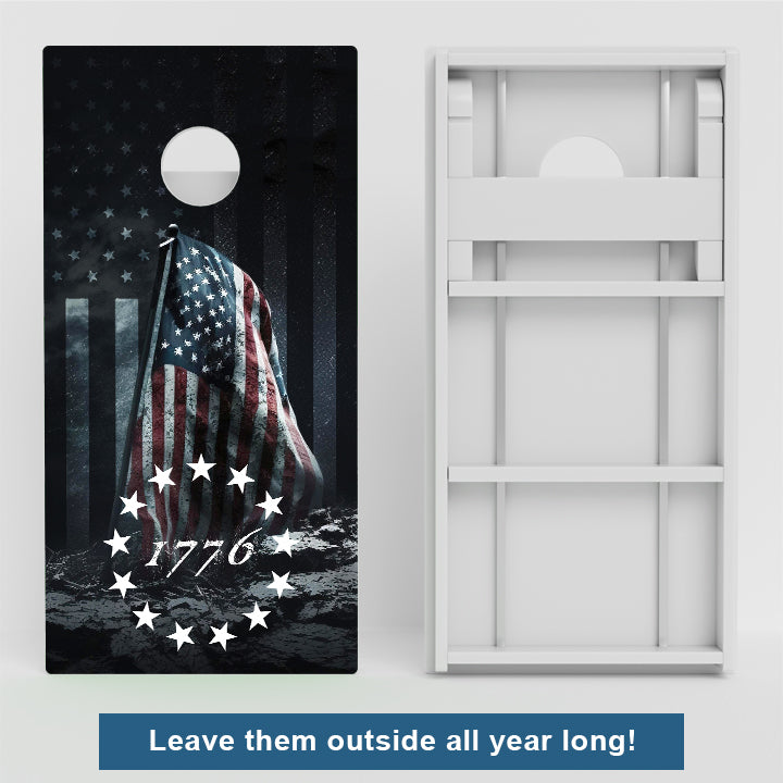1776 Weather Proof Cornhole Boards