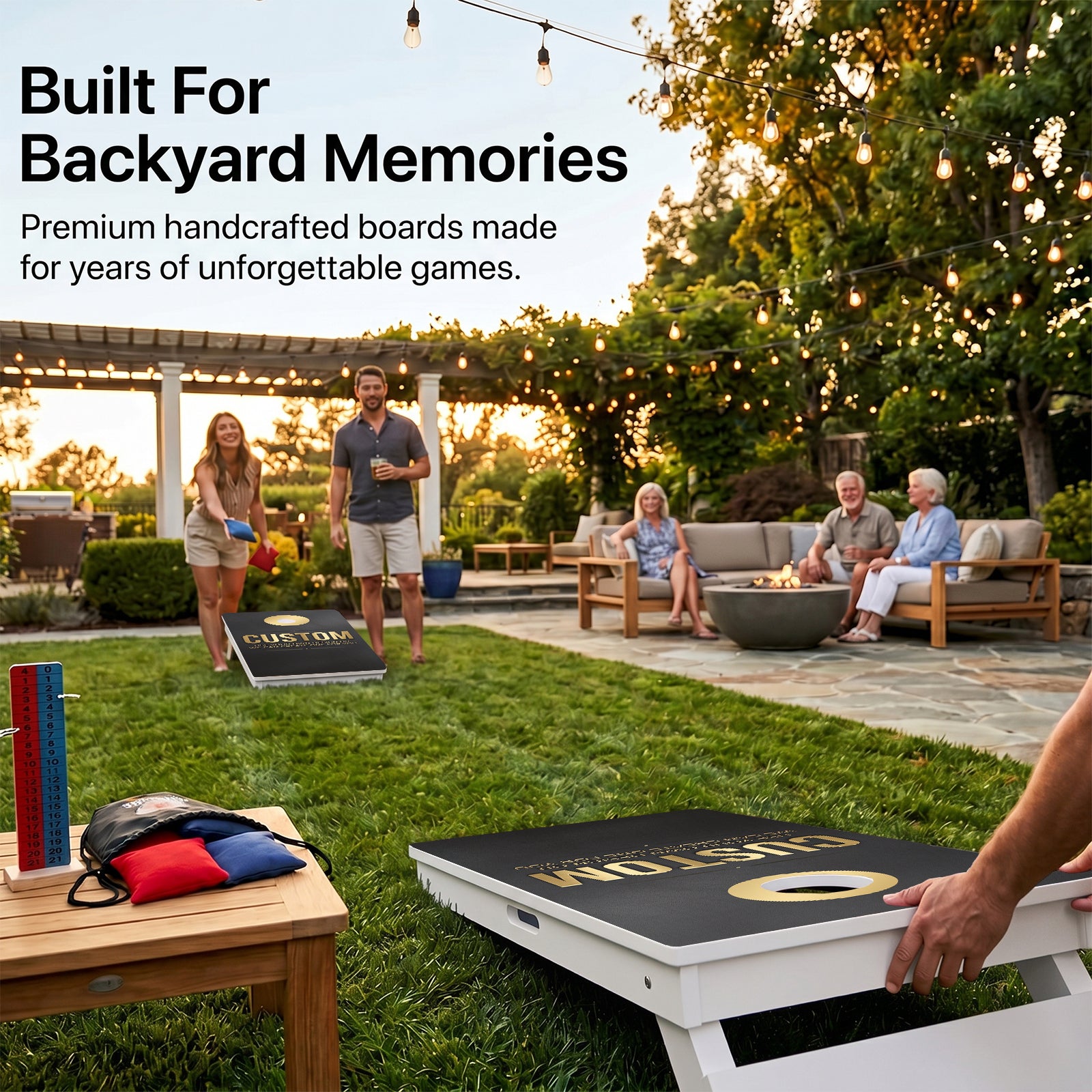 Customize Your Own Weather Proof Cornhole Boards