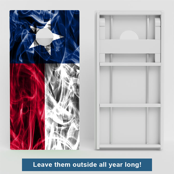 Texas Flag Weather Proof Cornhole Boards