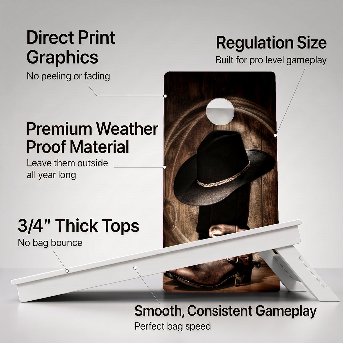 Country Living Weather Proof Cornhole Boards