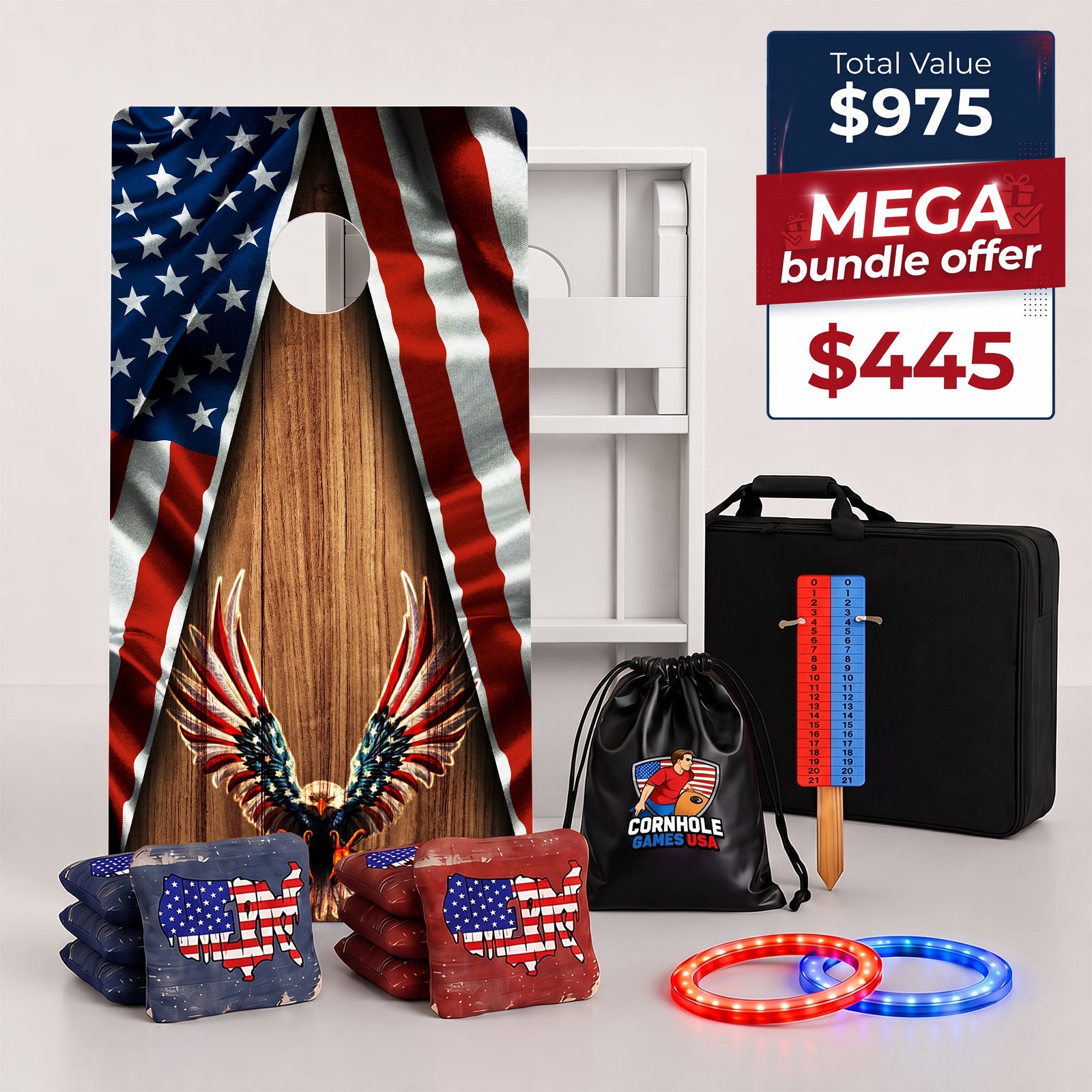 MEGA Bundle Weather Proof Patriotic Eagle