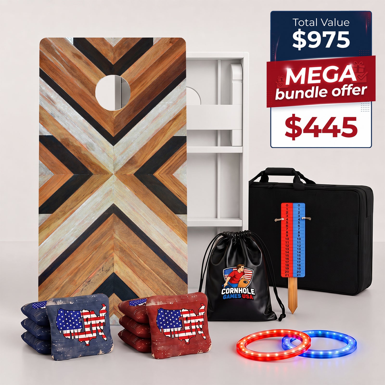 MEGA Bundle Weather Proof Wood Grain