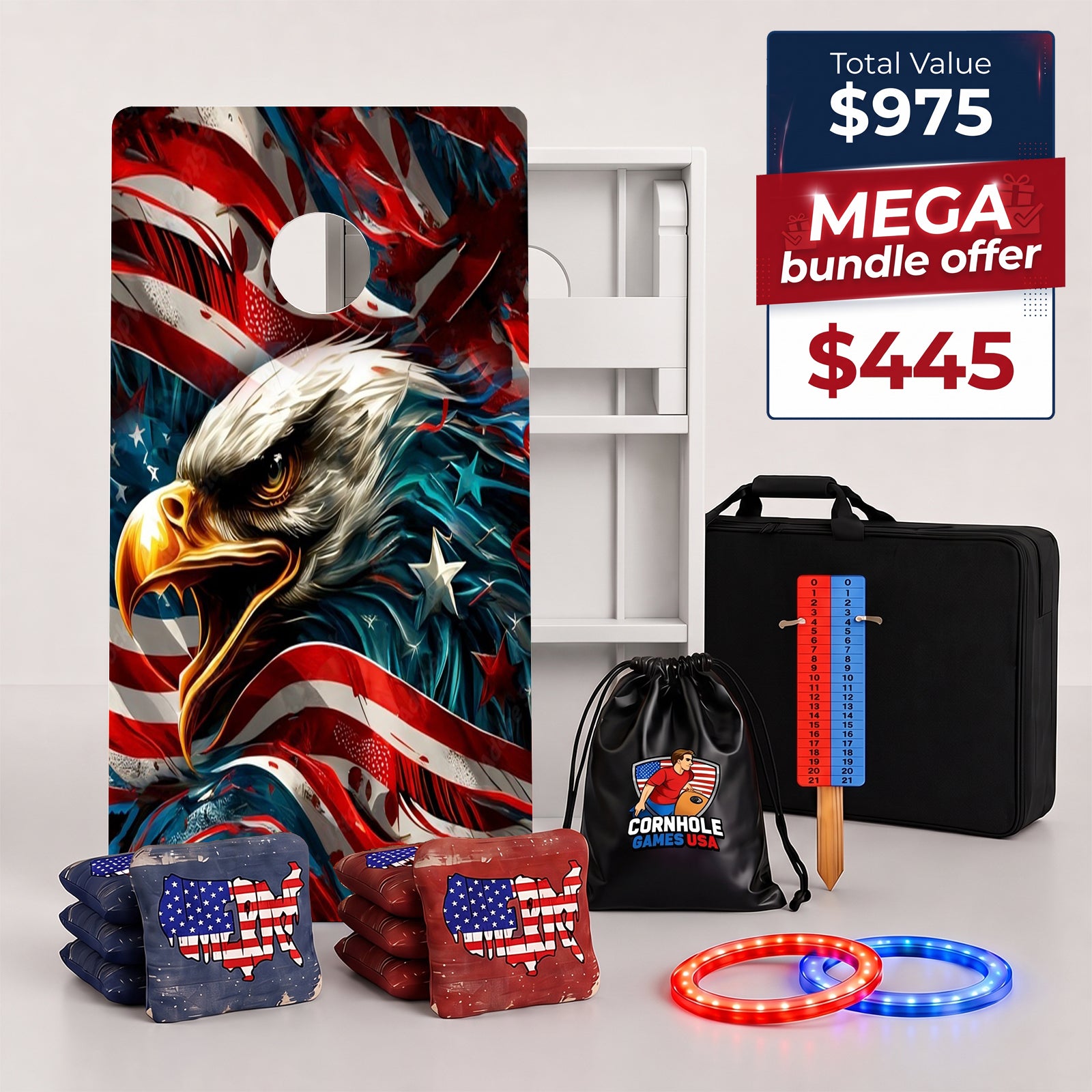 MEGA Bundle Weather Proof Patriotic Eagle